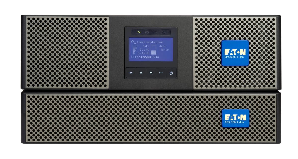 Eaton FD-UPS 6000VA 5400W 208V OL DC 9PX6K-L
