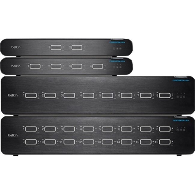 Belkin Secure KVM Switch, 16-Port Sin F1DN116KVM-UN-4