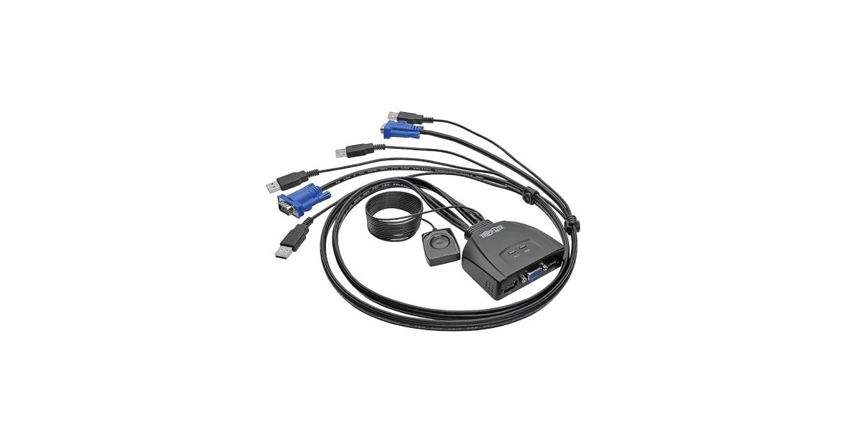 Eaton 2Port USB VGA KVM Cbl B032-VU2