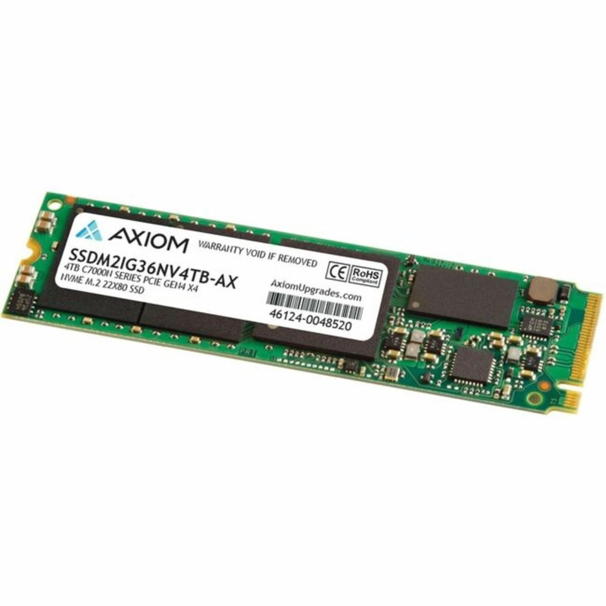 Axiom Memory Solutions 4TB C7000n Series PCIe SSDM2IG36NV4TB-AX