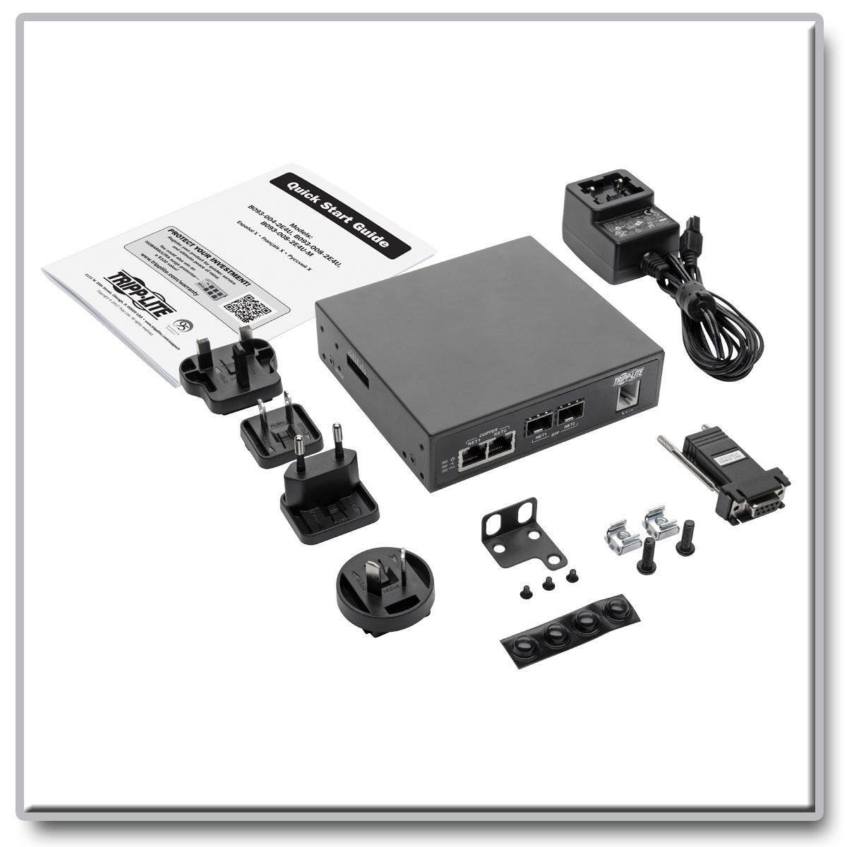 Eaton 8-Port Console Server w Modem B093-008-2E4U-M
