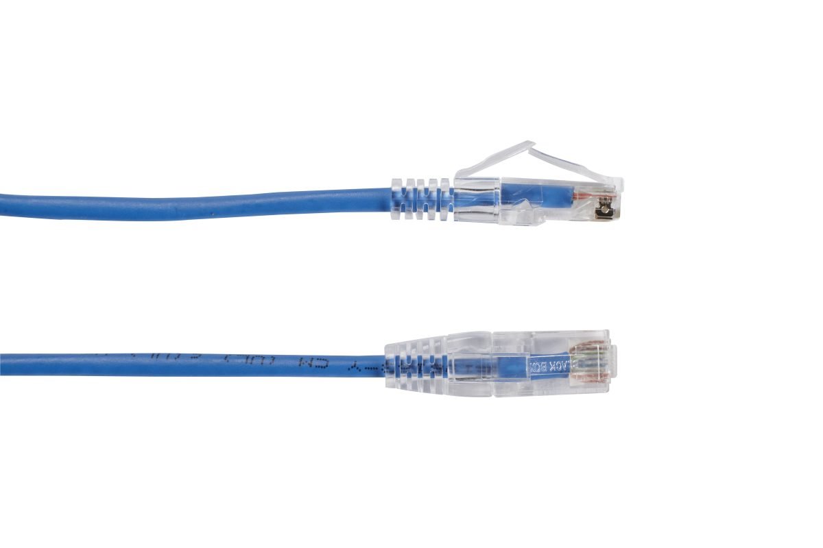 Black Box Corporation CAT6 250 UTP PVC SG BK 4' C6PC28-BK-04