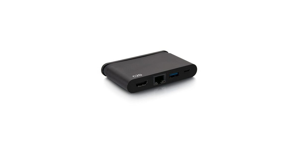 C2G USB C to HDMI A Ethernet C2G54455