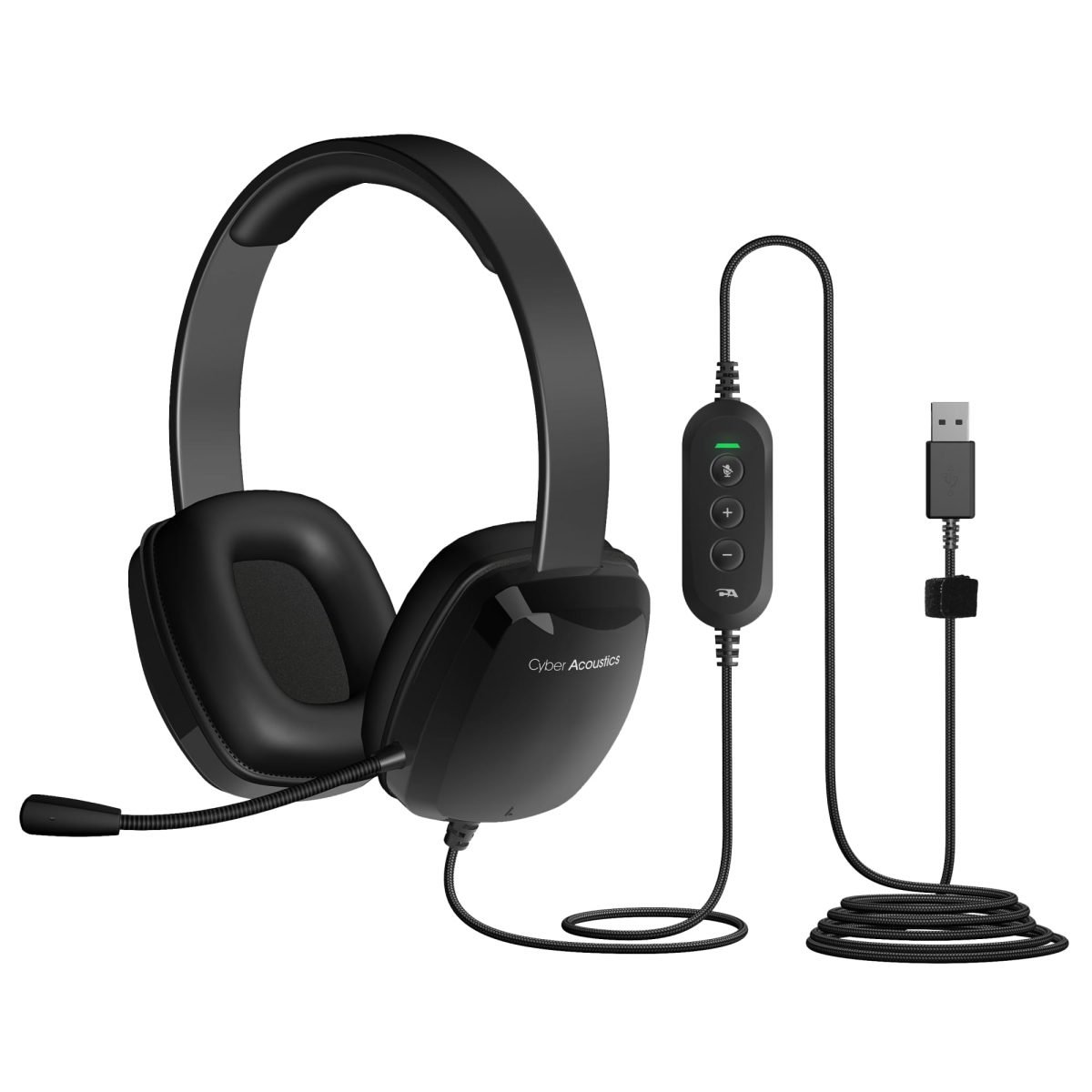 Cyber Acoustics Stereo USB Headset AC-6012