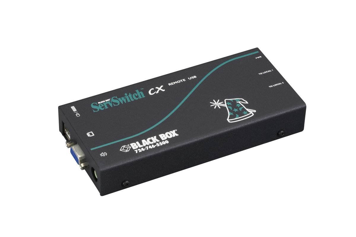 Black Box Corporation RMT VGA USB 4 CX KVM Swtch KV04U-REM
