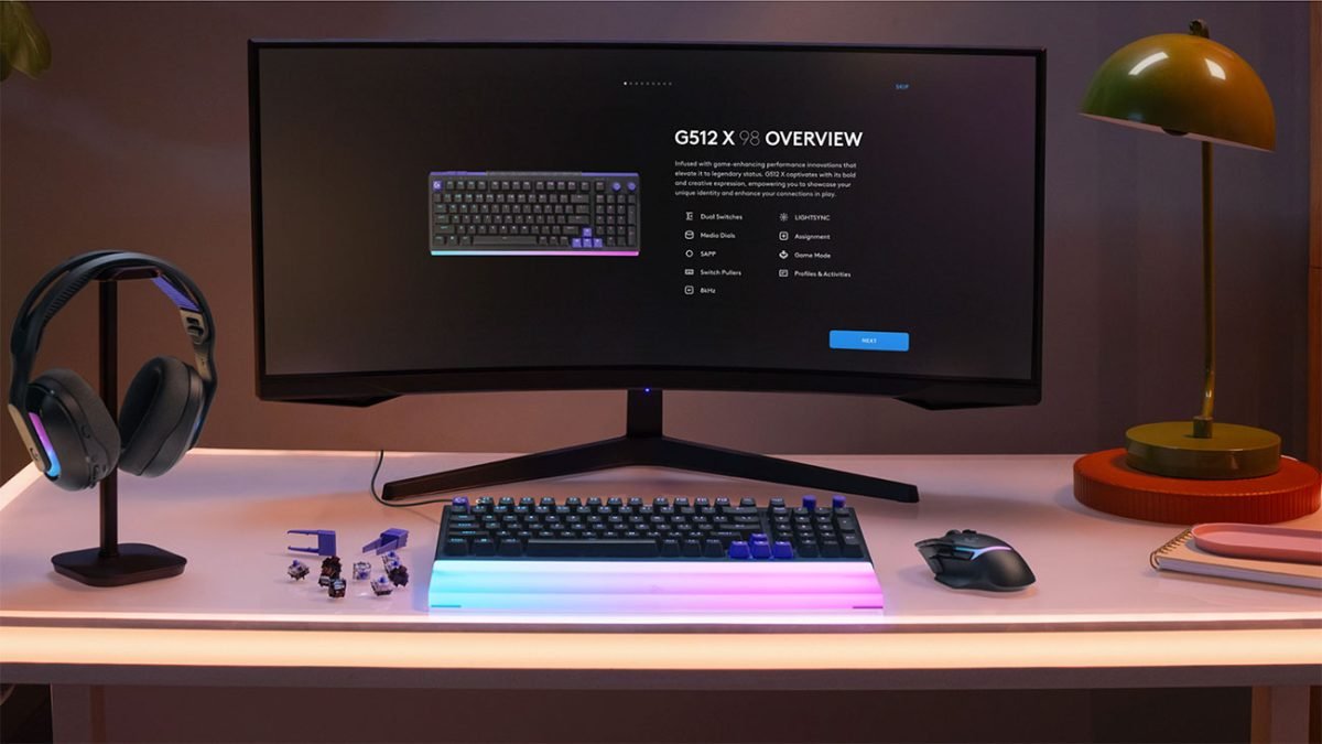 Logitech G512 X 98 Keyboard Blk Linear 920-013973