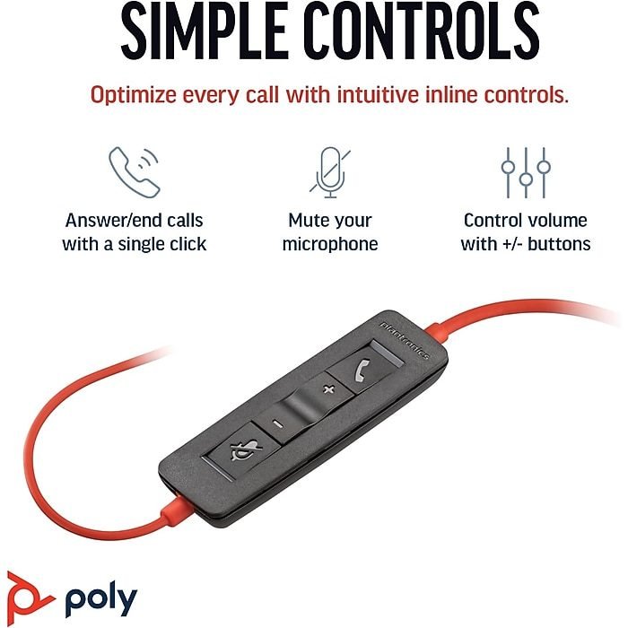 HPI POLY BW3210 Monrl USBC Hdset 8M3Y3AA#ABA
