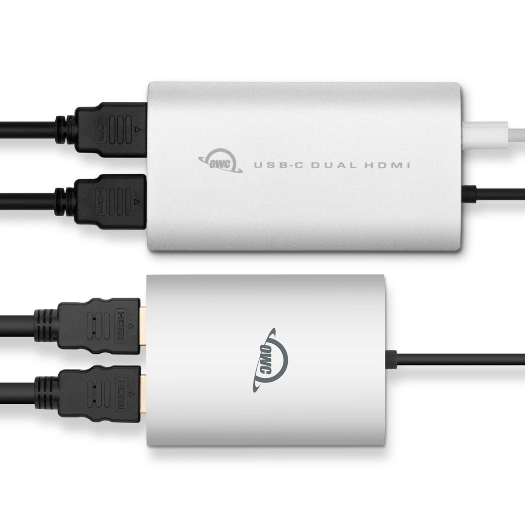 OWC USBC Dual HDMI 4K Adptr OWCCADPDL2HDMIQ