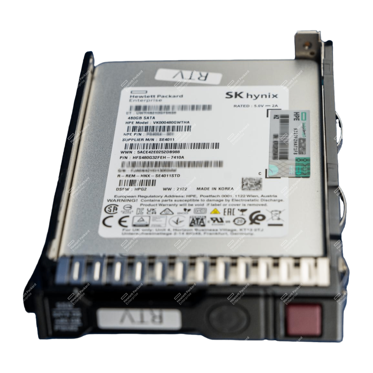 HPE MSA 1.92TB SAS 12G RI SFF SSD P13237-001