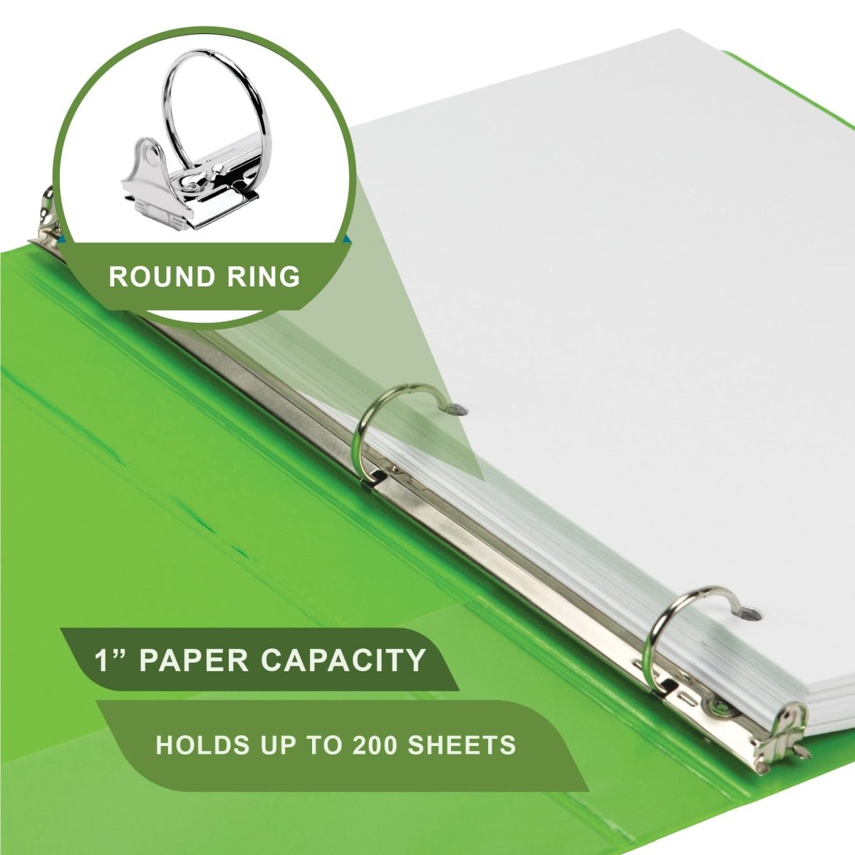 Samsill Biobased 1" RR View Bnd 4pk MP48639