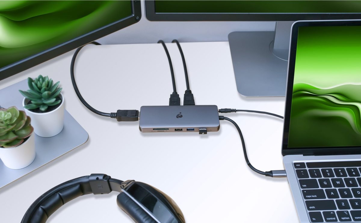IOGear USB C Triple HD Compact Dock GUD3C4K3P