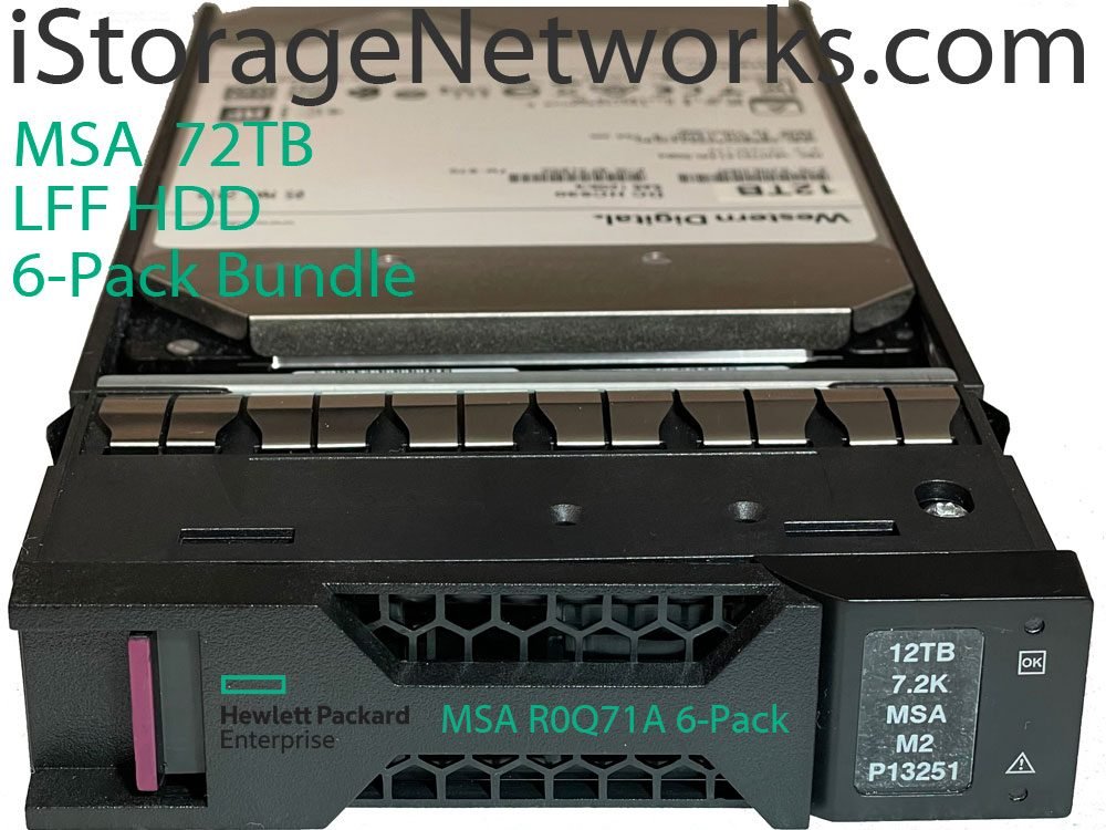 HPE MSA 72TB SAS 7.2K LFF M2 6 R0Q71A