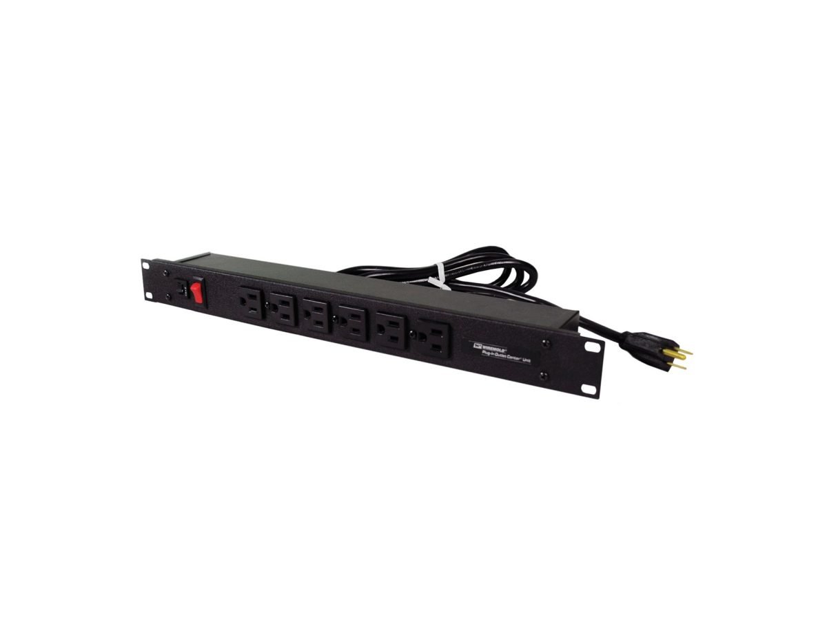 Middle Atlantic Wiremold Rack Mount 120V 15A J60B2B