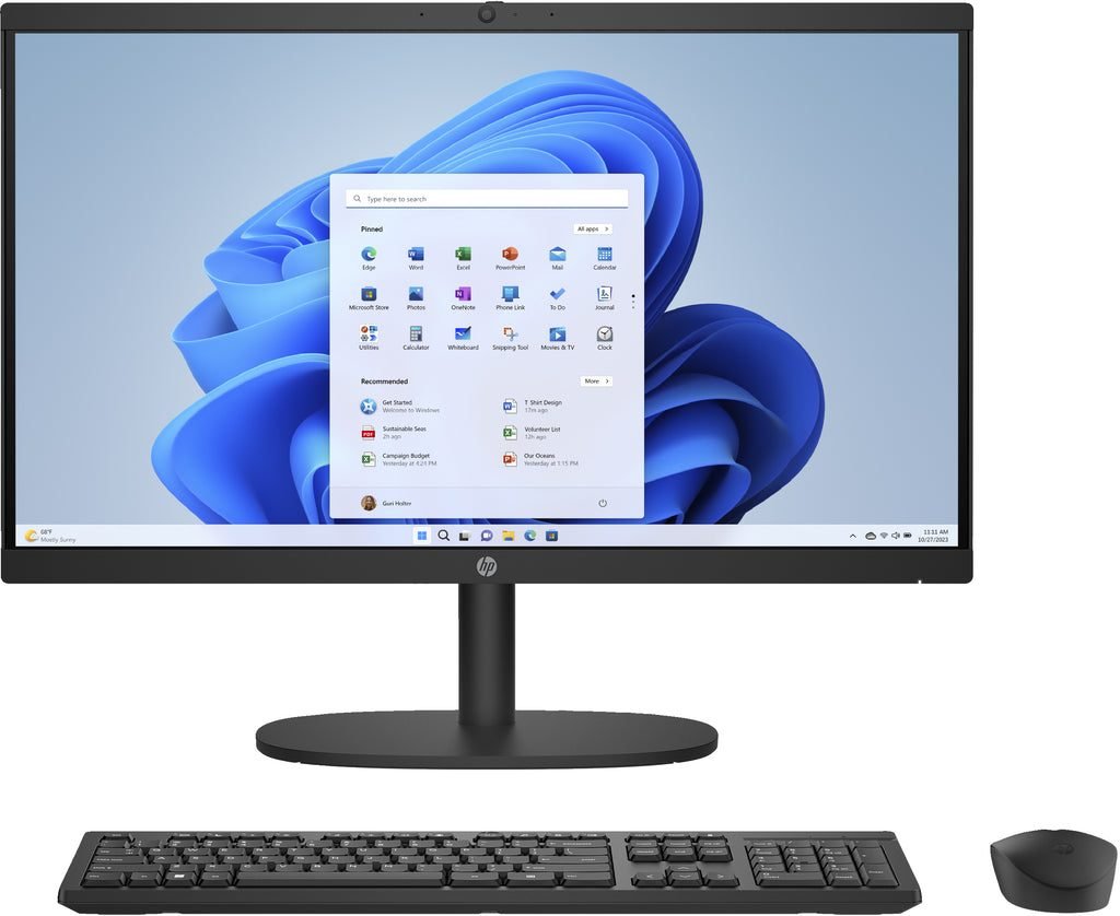 HP REFURB 21.45 AIO N200 8G 512G 9C9X4AAR#ABA