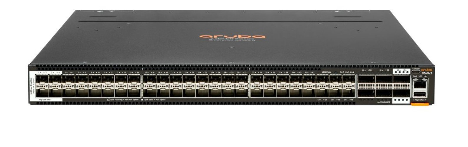 HPE Aruba 8360-48Y6C v2 FB 5F 2AC JL704C#B2B