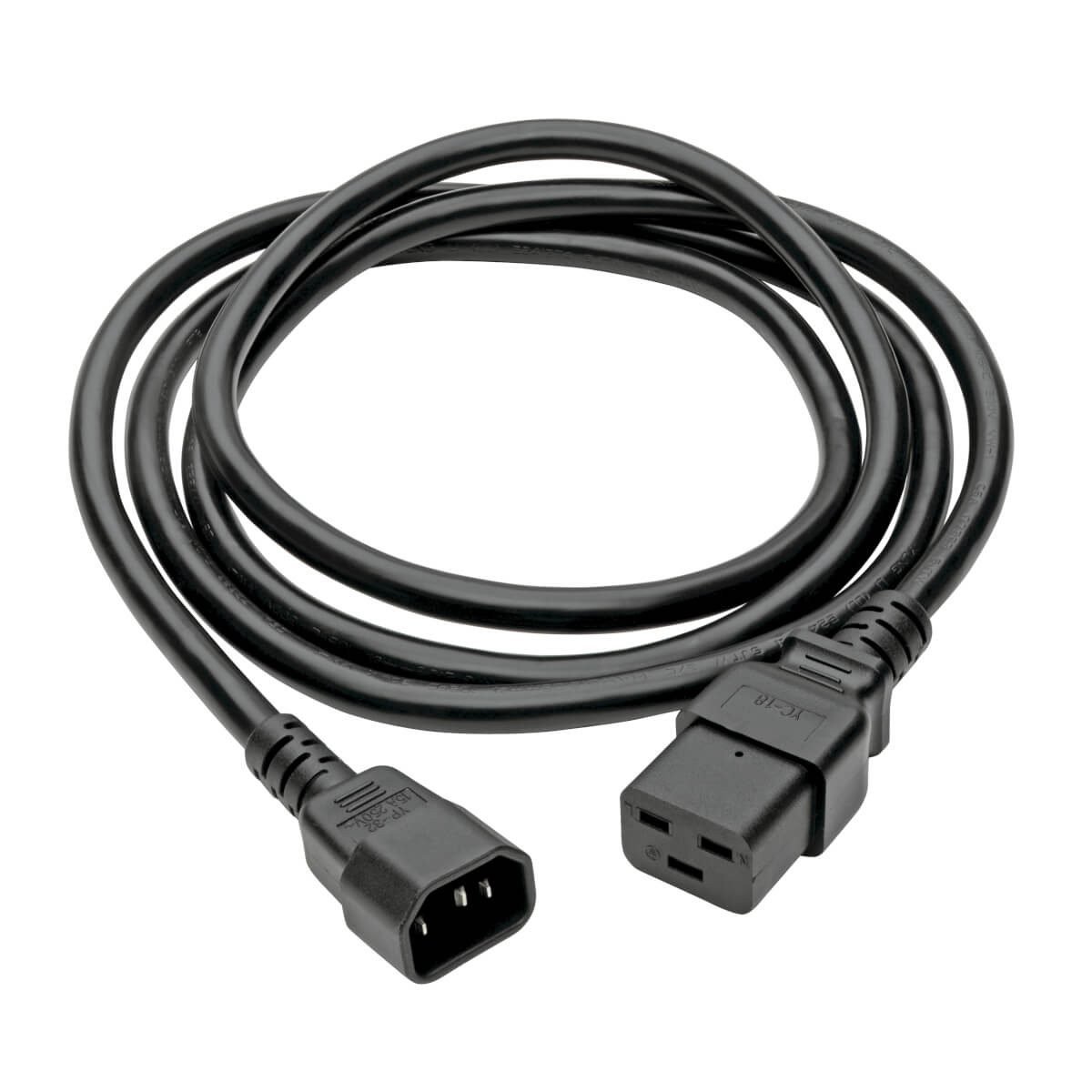 Eaton 4ft AC Power Cord C19 C14 10 P047-004