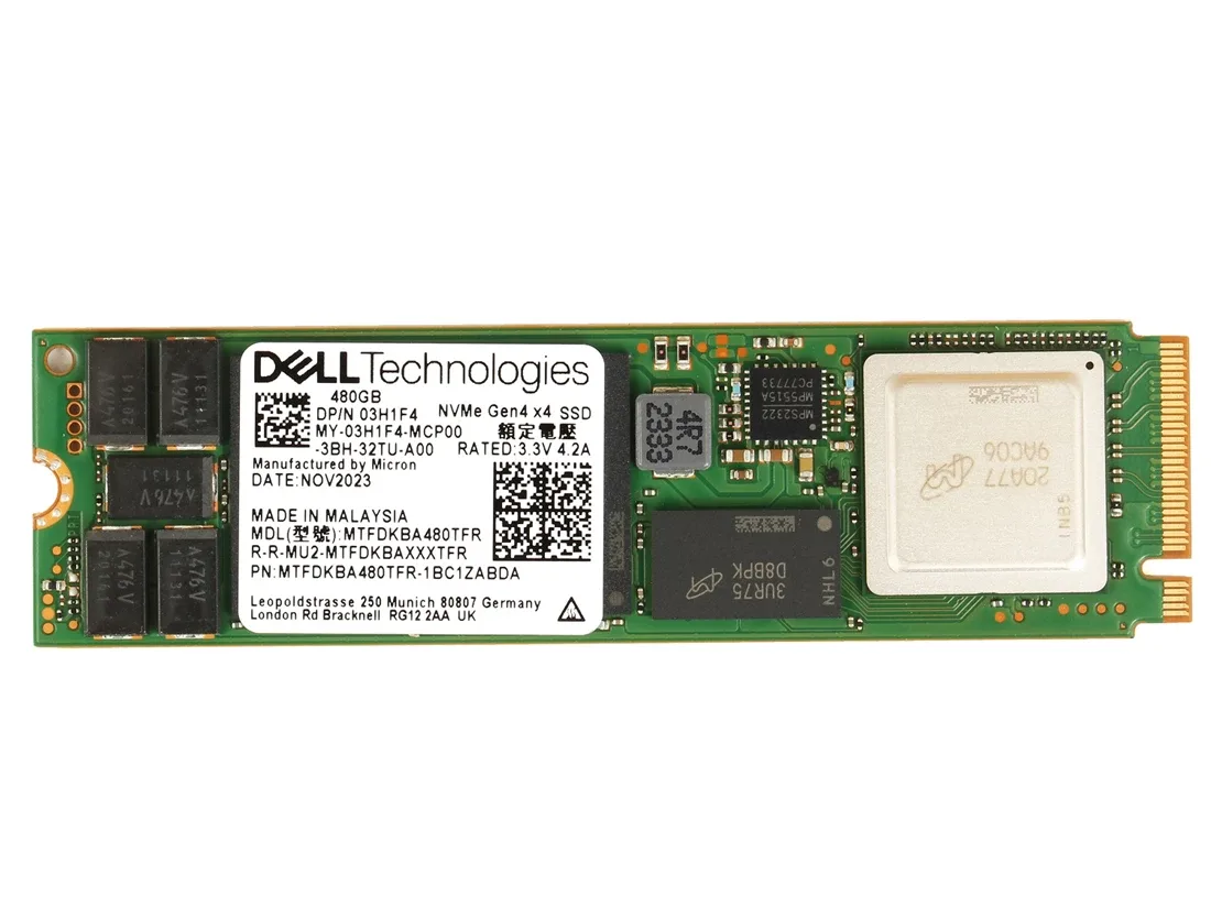 Micron 7450PRO 480G NVMe M.2 22x80 MTFDKBA480TFR-1BC1ZABYYR