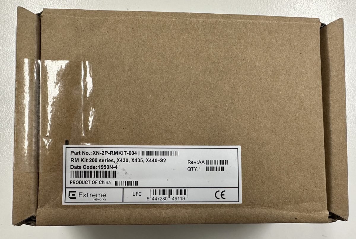 EXTREME NETWORKS X435 1RU Rack Mount XN-2P-RMKIT-002