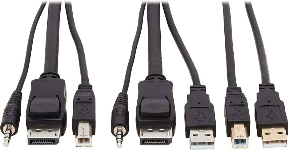 Eaton DisplayPort KVM Cable Kit 3 in P783-010