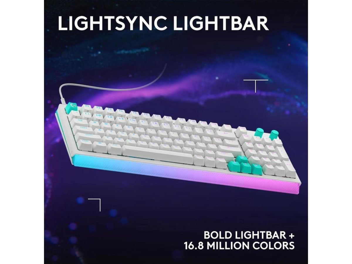 Logitech G512 X 98 Keyboard Wht Tactile 920-013996
