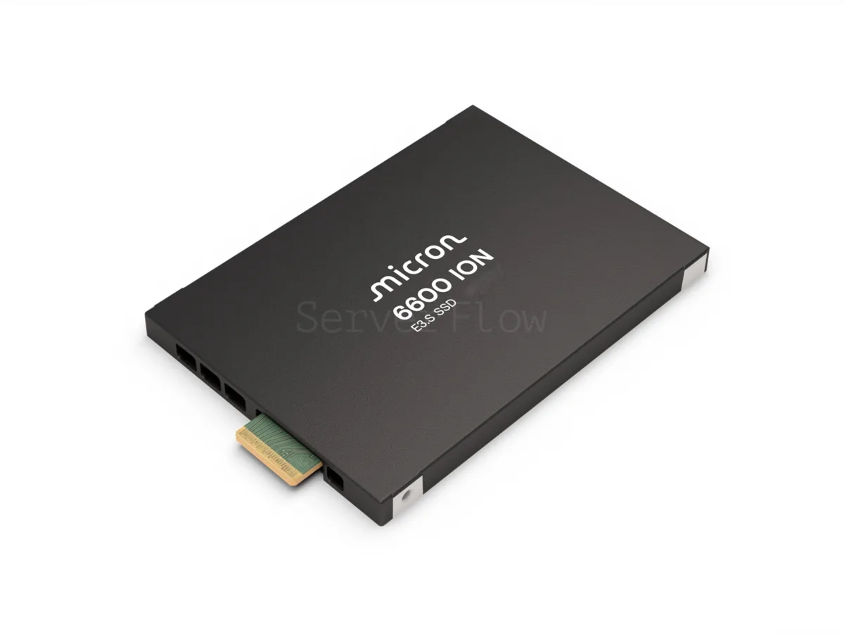 Micron 6600 ION 122.88TB NVMe E3.S MTFDLBQ122T8QHF-1BQ1DFCYY