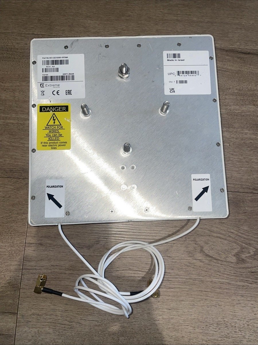 EXTREME NETWORKS 7.5 dBi In Out 60 Deg Sector AIO-DD75060-RPSMA