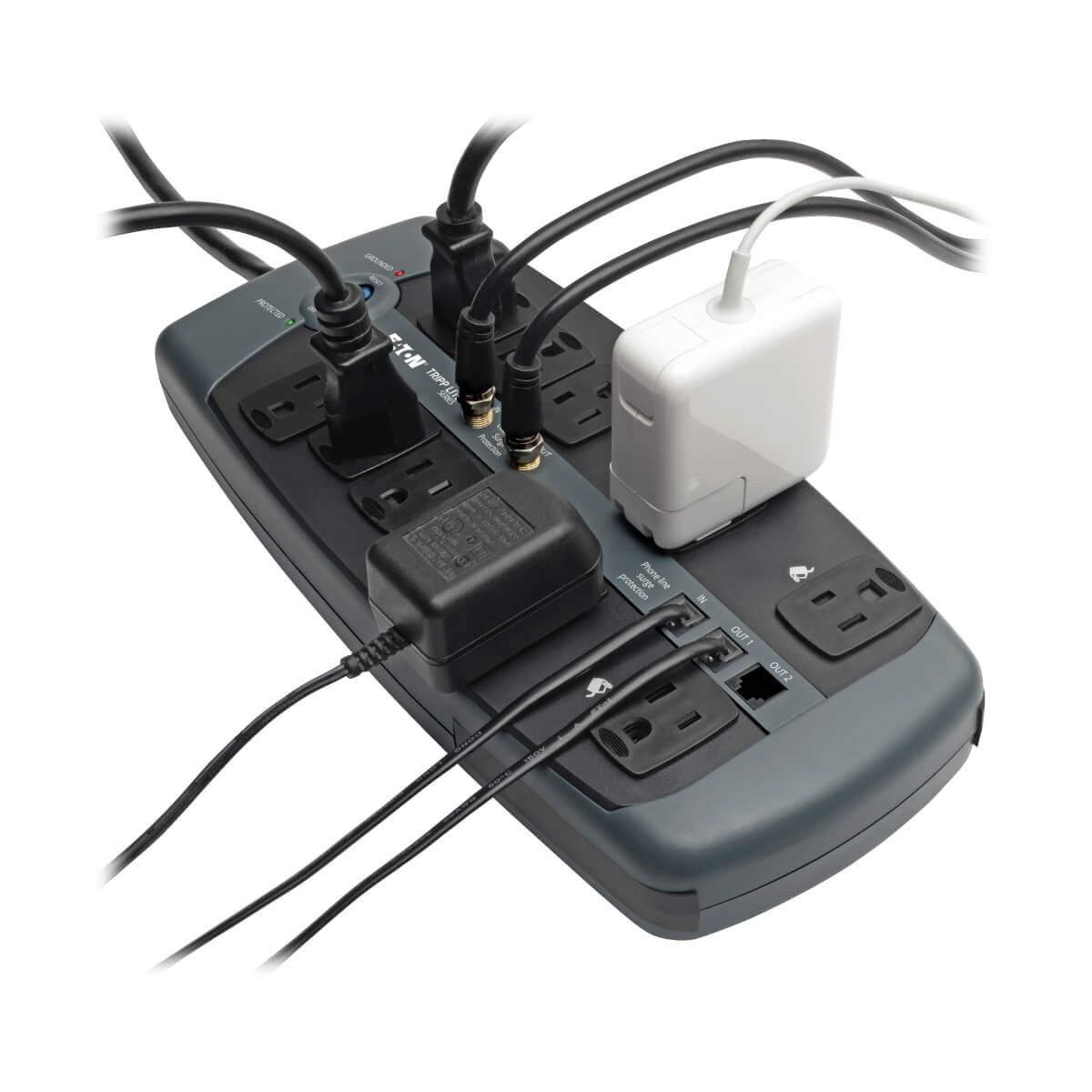 Eaton 10 Outlet 1008J A V Surge TLP1008TELTV