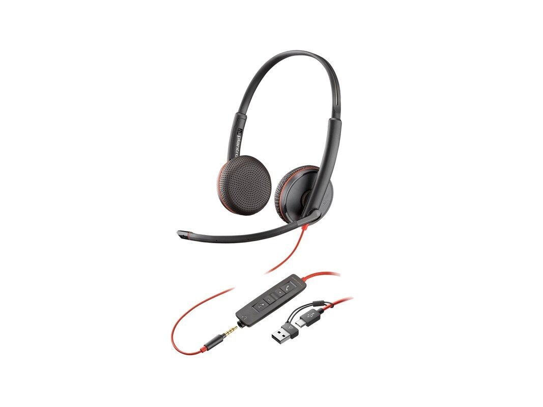 HPI POLY BW 3215 Mono HS +USB-C/A 8M3X9AA#ABA