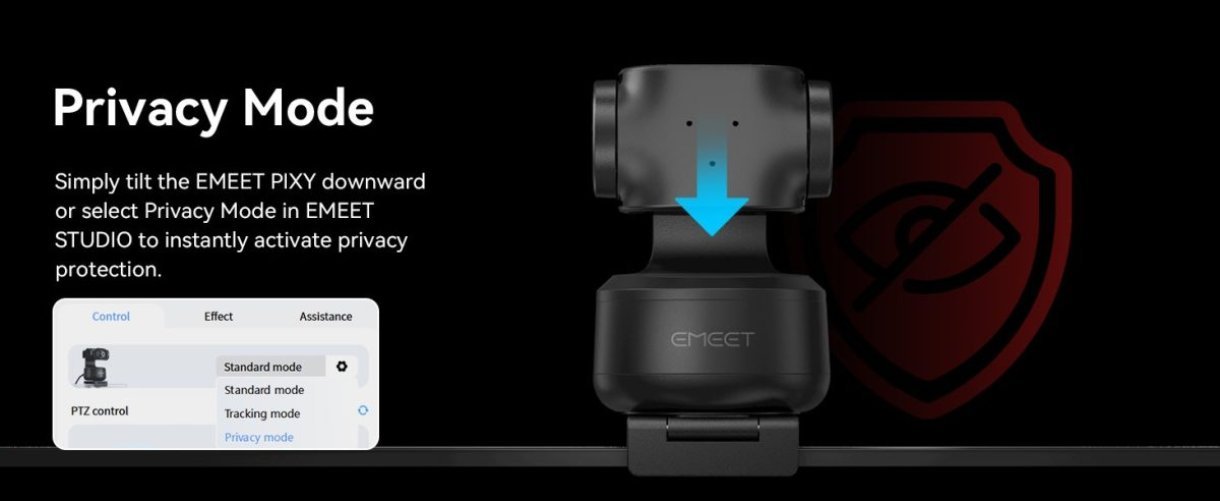 Emeet Innovations Inc. Pixy Dual Lens 4K PTZ EMDXBB-LD