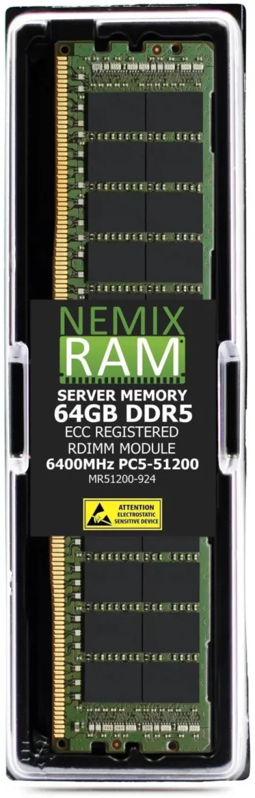 Micron 96GB DDR5-6400 RDIMM MTC40F204WS1RC64BC1R