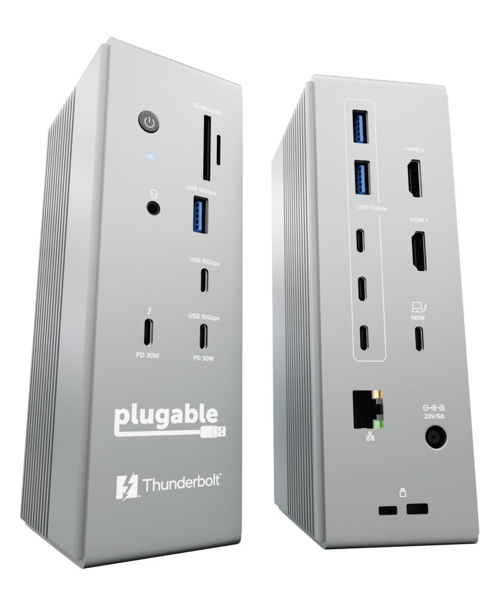 Plugable Technologies TBT5 Dual HDMI Docking Station TBT-UDH2