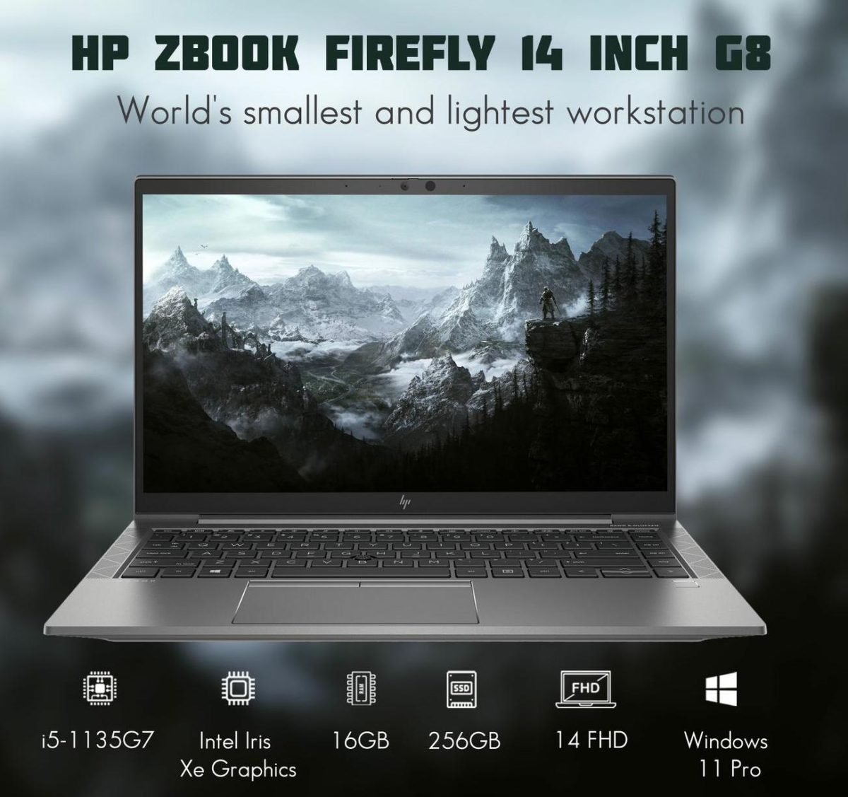 HP EXCESS ZB14G8 14.0 i5 16G 256G 63Q04UT#ABA