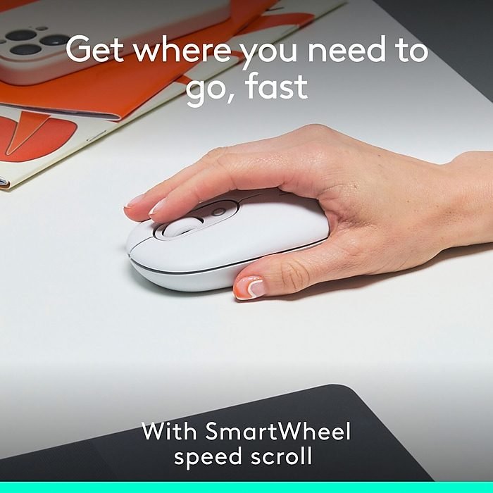 Logitech Pop Mouse Off white 910-007408