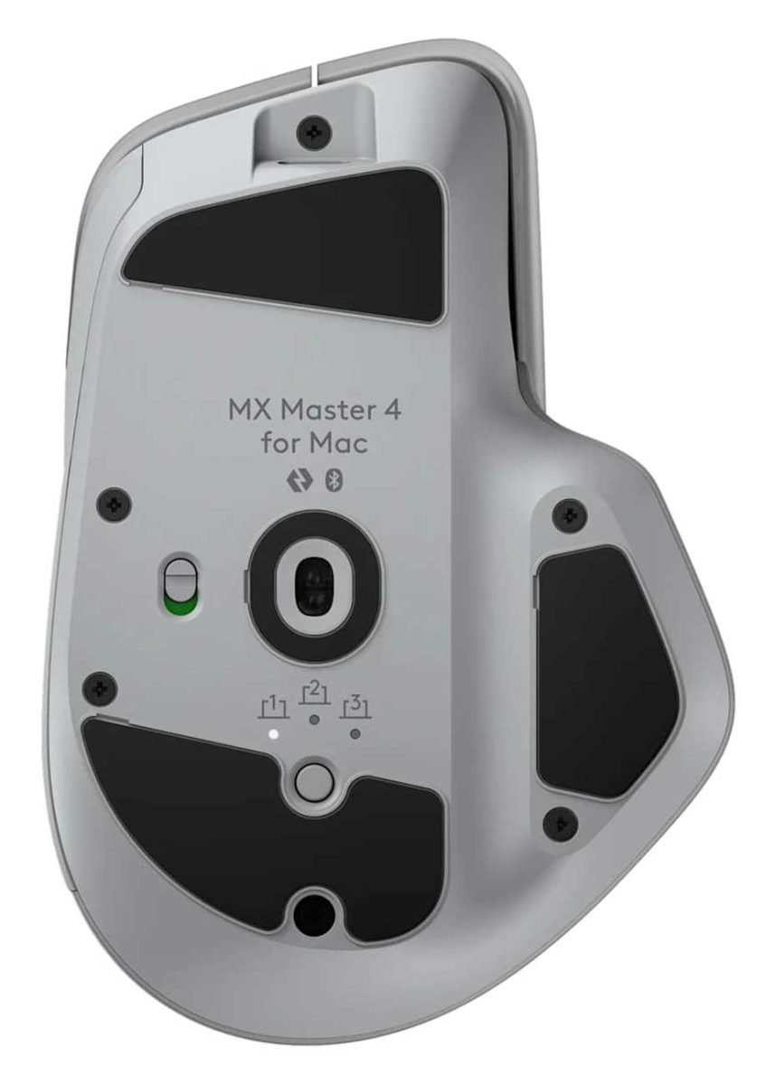 Logitech MX Master 4 Mac White Silver 910-007574
