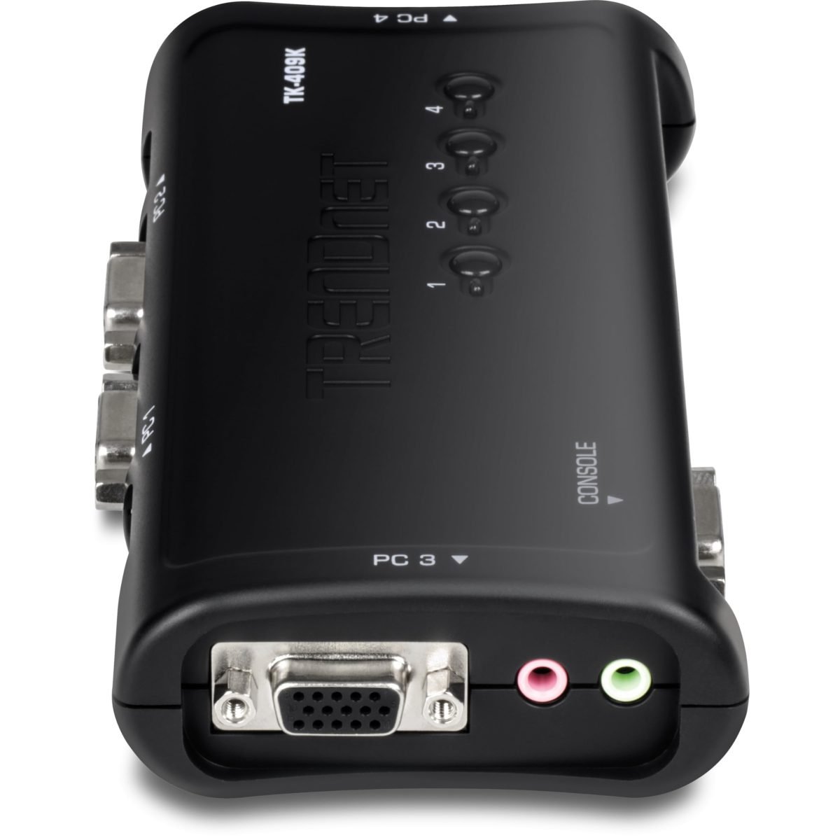 TRENDnet 4-port USB KVM Switch Kit w/Au TK-409K