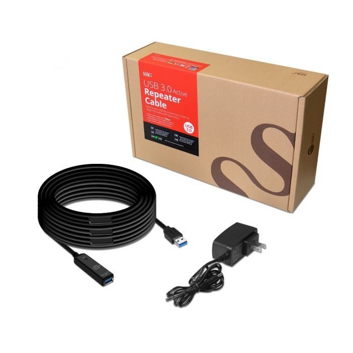 Siig USB 3.0 Active Repeater Cable JU-CB0811-S1