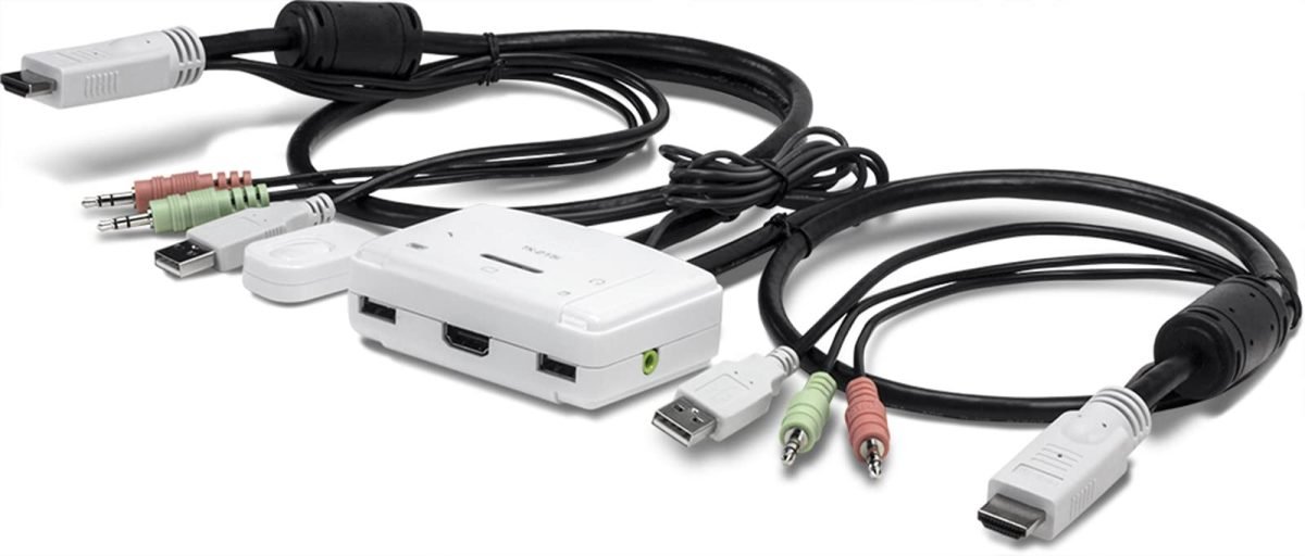 TRENDnet 2 Port HDMI KVM Switch TK-215I