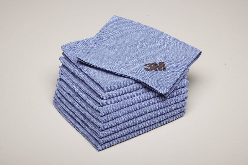 AbilityOne SKILCRAFT Cloth, Cleaning, High Performance, Microfiber, Industrial Weight, Blue 7920-01-482-6043