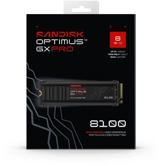 SanDisk Optimus GXPro 8100 PCIe 1000GB SDSP82100TAH-000E0