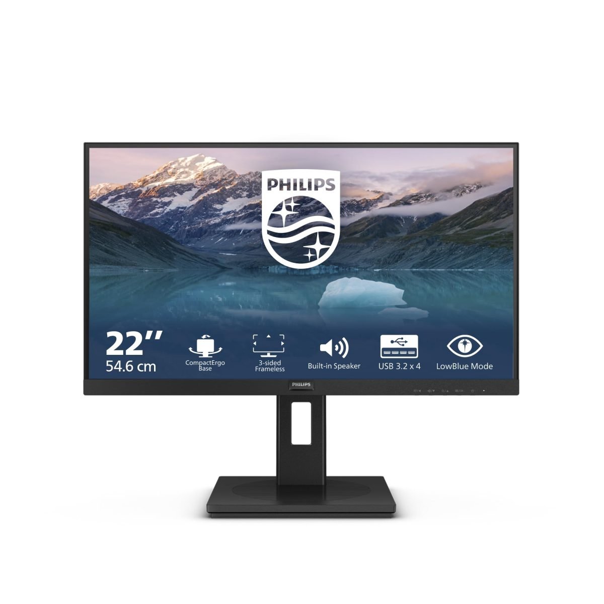 TPV PHILIPS 22" Monitor LED FHD USB Hub 222S9JML
