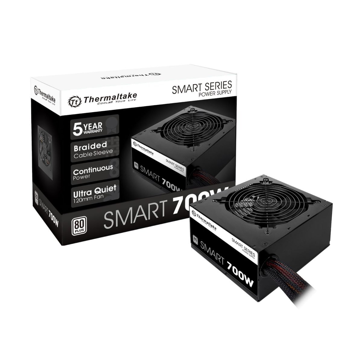 Thermaltake Smart 80 Plus White 700W PS-SPD-0700NPCWUS-W
