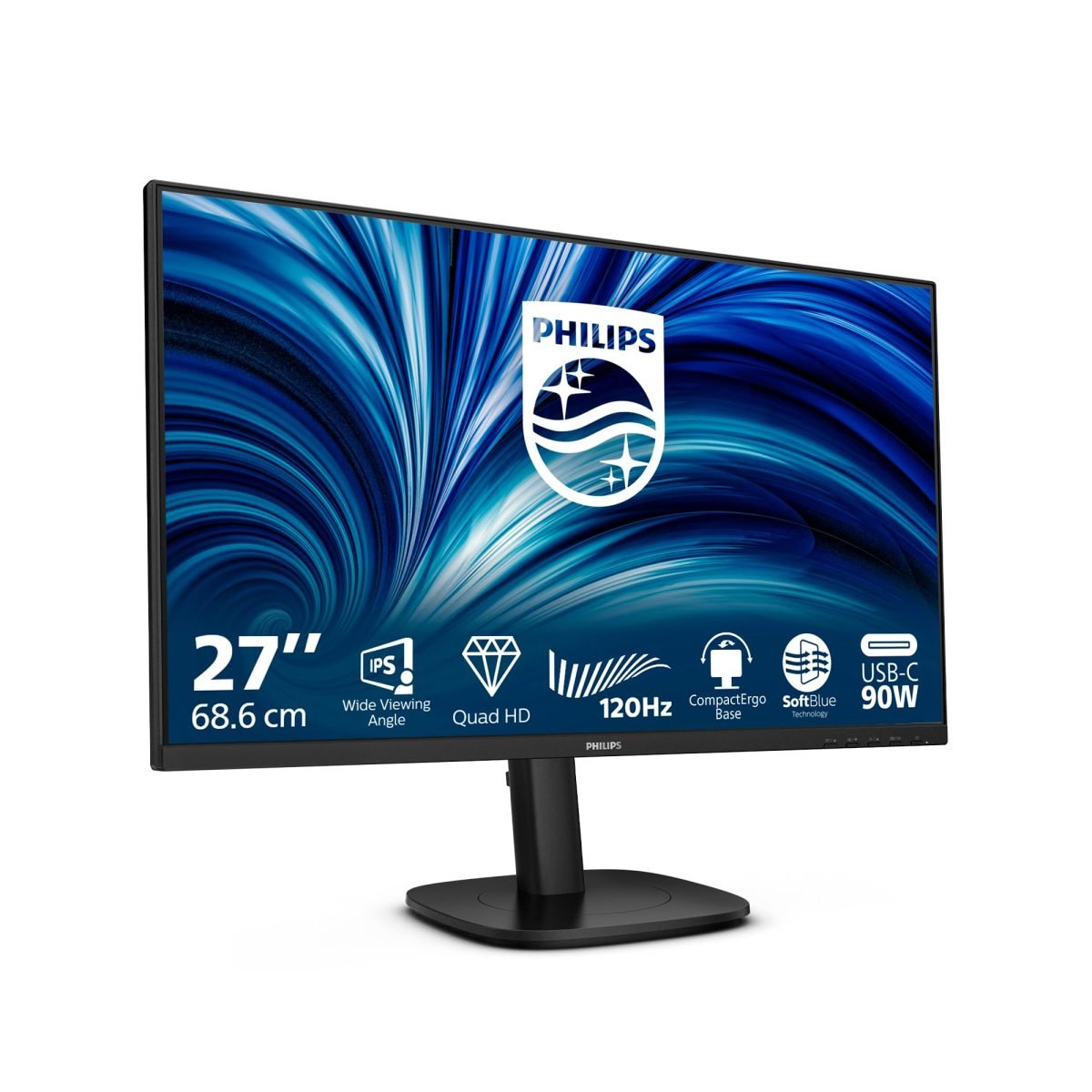 TPV PHILIPS 27", LED, IPS, QHD, 120Hz 27B2U3601