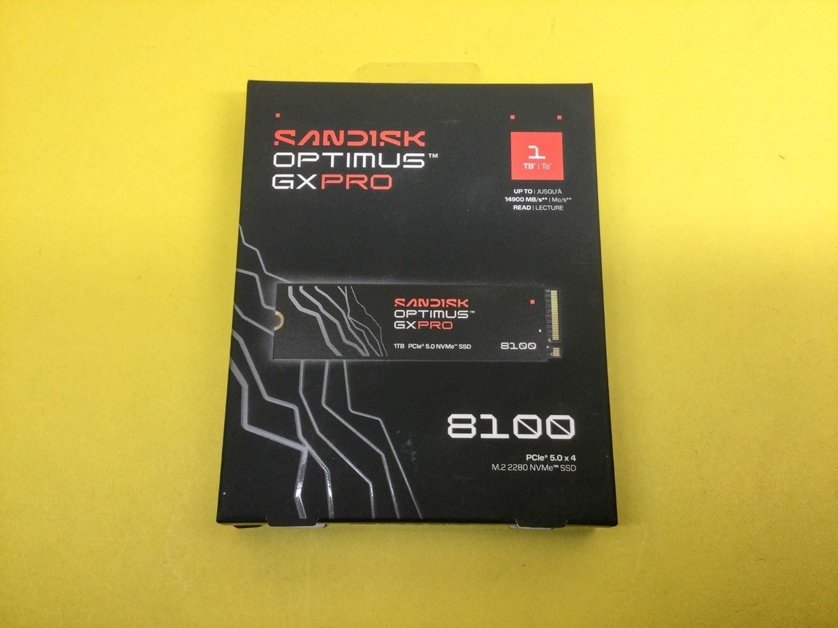 SanDisk Optimus GXPro 8100 PCIe 1000GB SDSP82100TAN-000E0