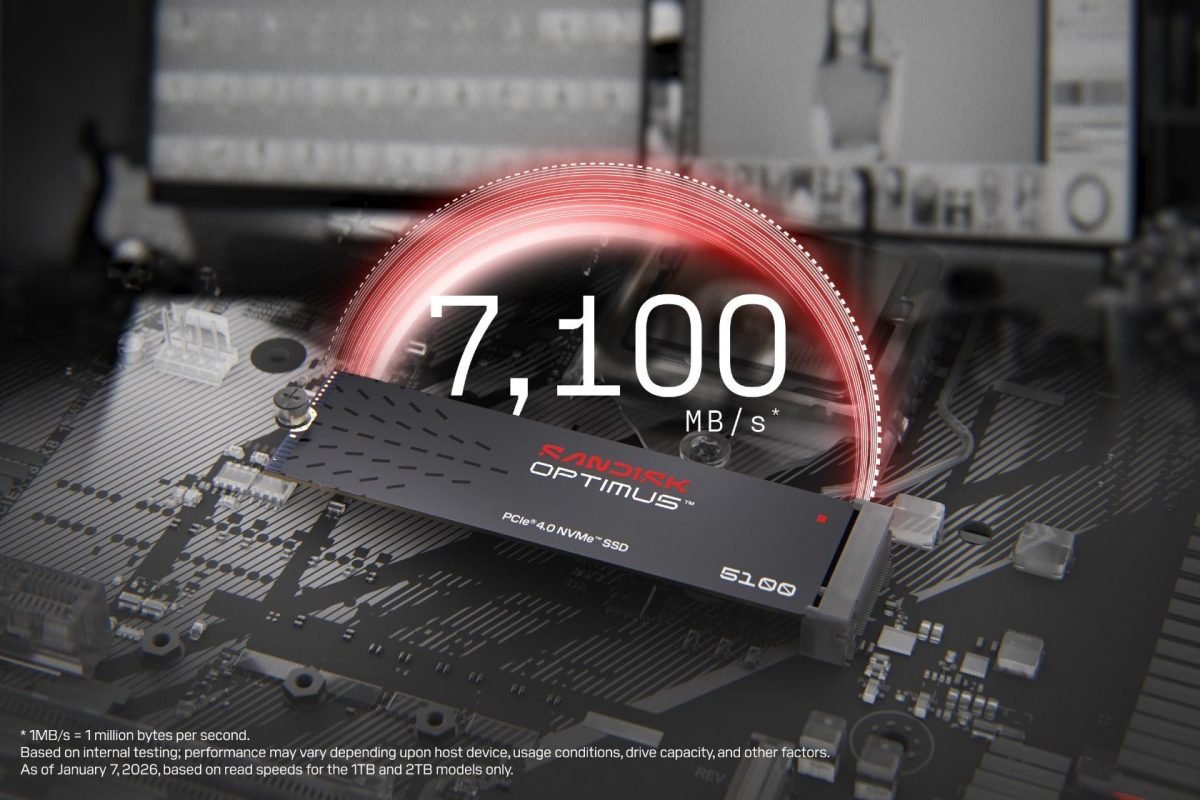 SanDisk Optimus 5100 PCIe 2TB M2 SDSP51200TAN-000E0