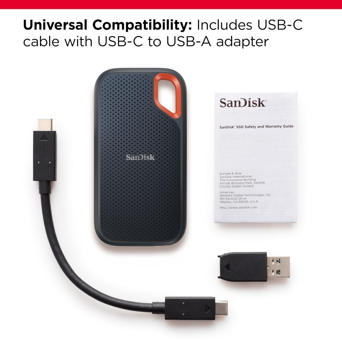 SanDisk Extreme Portable 8TB SDSSDE61-8T00-G25
