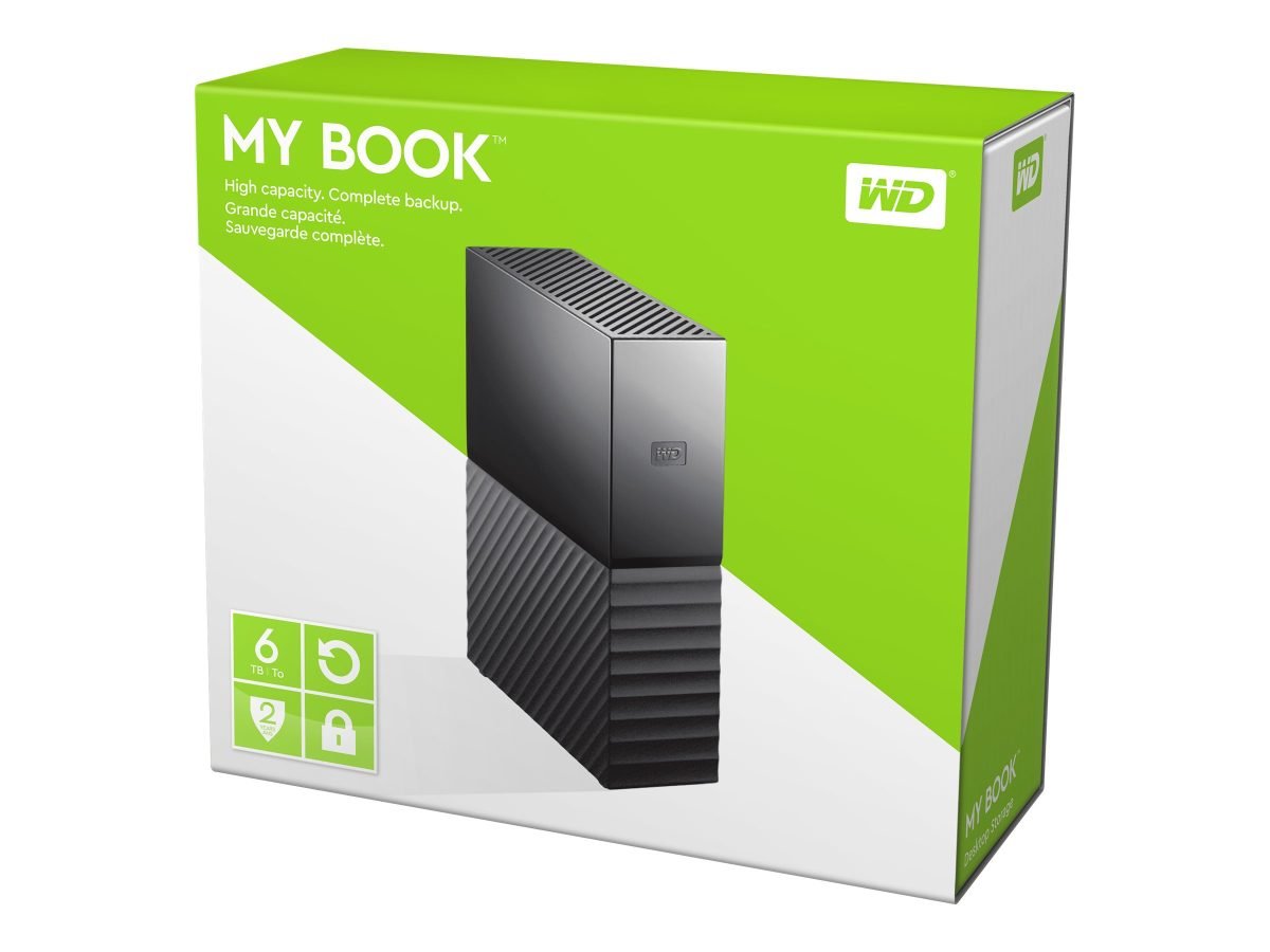Western Digital 6TB My Book Desktop WDBBGB0060HBK-NESN
