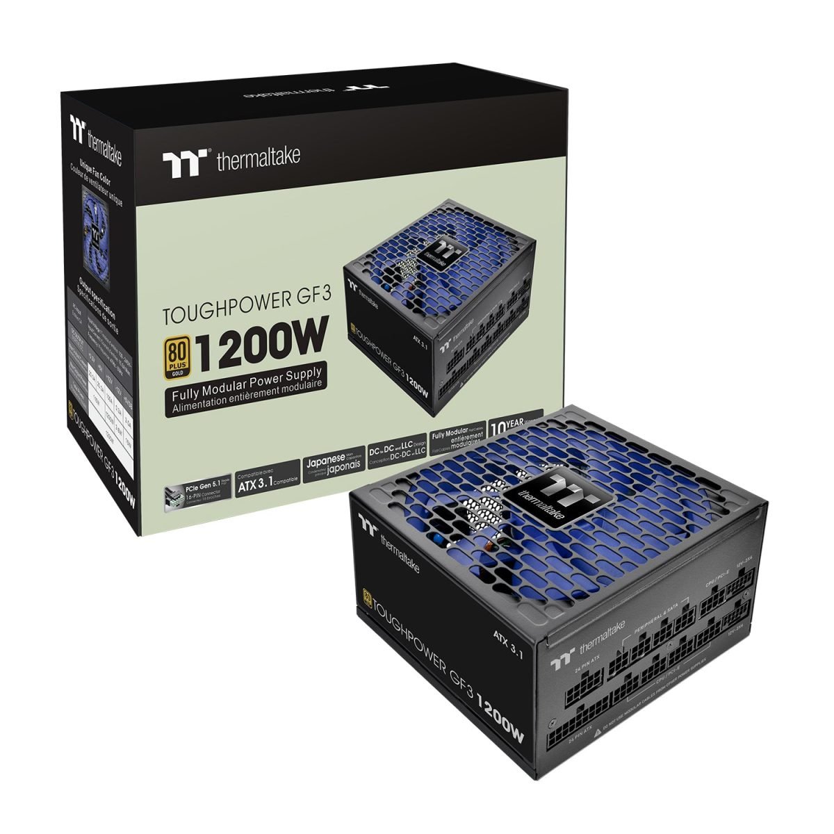 Thermaltake GF3 (2025 Version) 1200w Snow PS-TPD-1200FNFAGU-N