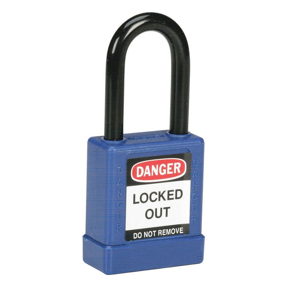 AbilityOne SKILCRAFT Tag, Lockout Safety, Equipment Locked Out, Perforated with Stub