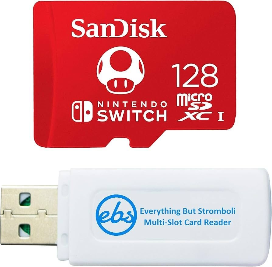 SanDisk Nintendo microSD 128GB SDSQXAO-128G-GNCZN