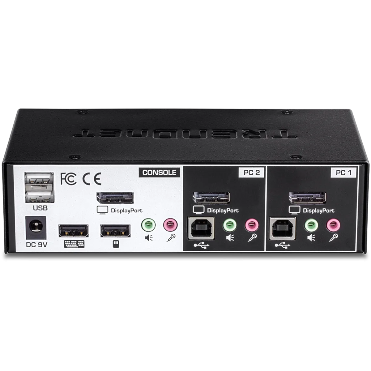 TRENDnet 2 Port DisplayPort KVM TK-241DP